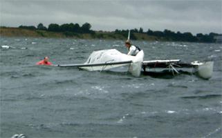 Tornado – Mastbruch vor Travemünde